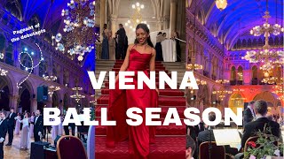 Vienna ball season 2023 Pageant of the debutants and first experience vlog [upl. by Eseerehc]