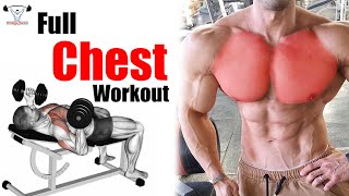 جميع تمارين الصدر الفعالة لبناء عضلة ضخمة و متناسقة  Full chest workout [upl. by Janella720]