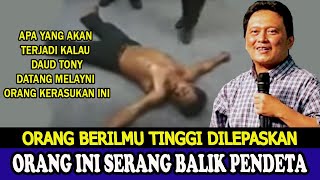 ORANG INI PUKUL PENDETA SAAT DILAYANI PELEPASAN daudtony [upl. by Hoban]