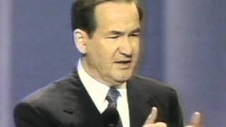 Pat Buchanan Blasts Democrats at 1992 Republican National Convention [upl. by Renmus276]