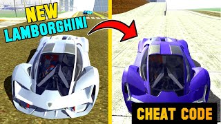 Lamborghini terzo cheat code 🤑  All new cheat code in india bike driving 3d  indian bike game 😍 [upl. by Claribel777]