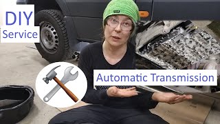 Full Auto Transmission Oil Change 7G Tronic Sprinter 2014 [upl. by Ordnazil609]