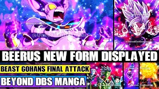 Beyond Dragon Ball Super A Glimpse Into Beerus NEW Form During Training Beast Gohans Final Attack [upl. by Quenna]