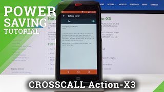 How to Enable Power Saver in CROSSCALL ActionX3  Extend Battery Life [upl. by Intruoc857]