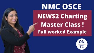 NMC OSCE NEWS2 CHARTING MASTER CLASS [upl. by Einahc]