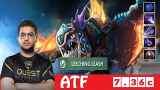 DOTA 2 ATF the SLARK OFFLANE 736c [upl. by Schwenk]