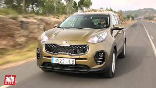 Kia Sportage 2016 ESSAI VIDEO  De plus en plus désirable [upl. by Esilahs]