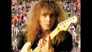 YNGWIE MALMSTEEN GUITAR SOLODRUM SOLOANGUISH AND FEAR [upl. by Marcille59]