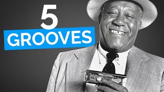 5 Stupidly Simple Harmonica Grooves Guaranteed to Impress [upl. by Clite475]