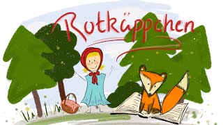 Rotkäppchen  Märchen für Kinder ❉ Brüder Grimm ✿ Hörbuch mit Illustrationen ❉ [upl. by Enitnemelc]