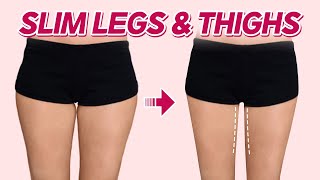 All Standing Full Body Workout l SLIMMER Legs amp Weight Loss l Very Effective No Jumping Version [upl. by Salocin]