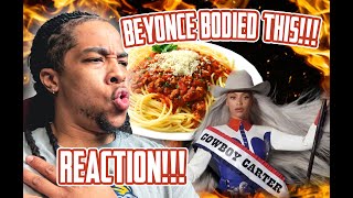 Beyonce  Spaghetti ft Linda Martell amp Shaboozey  Official Lyric Video REACTION [upl. by Certie]