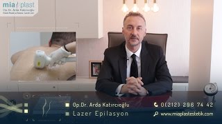 Lazer Epilasyon  Buz Lazer  Op Dr Arda Katırcıoğlu [upl. by Nitsid936]