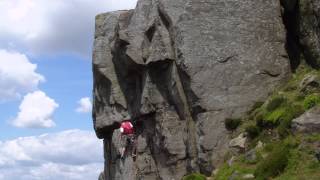 Climbing Maupassant Curbar [upl. by Elise]