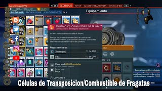 No Mans Sky Beyond Tutorial Células de Transposicion y Combustible de Fragatas [upl. by Cralg]