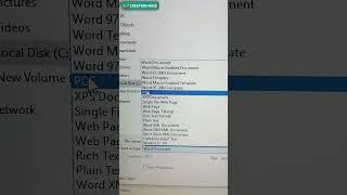 DOCX को PDF में कैसे Convert करें   How To Convert Docx To PDF  Convert To PDF [upl. by Ynottirb]