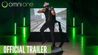 Omni One VR Treadmill  Prototype Demonstration Trailer Virtuix [upl. by Gniw]