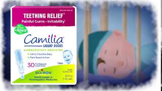 Camilia Baby Teething  PlantPowered Relief  6S [upl. by Salita652]