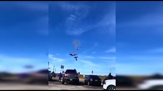 B 17 crash in Dallas [upl. by Galvan]