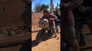 Man Crafts Entire Bicycle from Clay shortsvideo [upl. by Jamima]