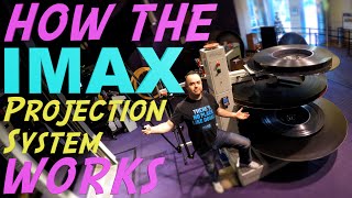 The Incredible Process of How a GIANT 70mm IMAX Film is Played [upl. by Dominick787]