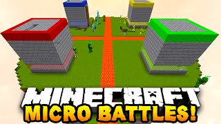 Minecraft MICRO BATTLES quotSKY PRANKquot 22  w PrestonPlayz amp Kenny [upl. by Avrenim]