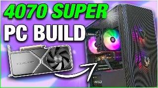 Best VALUE RTX 4070 Super Gaming PC Build in 2024🔥 [upl. by Trust]