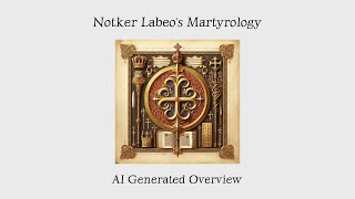 Overview Martyriologium  Notker Labeos Liturgical Calendar AI Summary [upl. by Murdock]