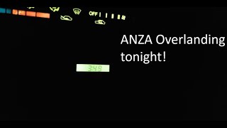 Anza Overlanding tonight breaking in a friends lift kit going off roading  Shoutout to workaholics [upl. by Santiago]