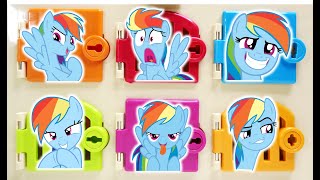 Rainbow Dash My Little Pony Trapped Doors and Surprises [upl. by Ordnassela]