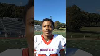 Nahsir Moore  Player of the Game  Neshaminy at Pennridge Football [upl. by Galvin]