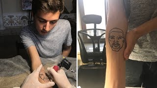 I GOT A KEVIN DURANT TATTOO [upl. by Mcclees]