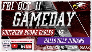 FB Southern Boone County Eagles  Hallsville Indians 101124 Broadcast [upl. by Larrad]