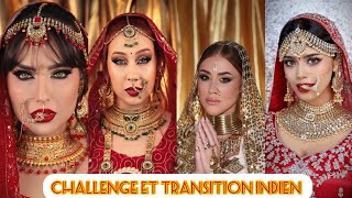 Challenge et transition indien🔥❤️ indian dance transitions [upl. by Martina]