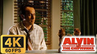 Alvin and the Chipmunks 2007  Dave Lets The Chipmunks Live with Him 4K60FPS [upl. by Amalle]