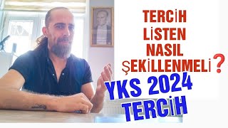 Tercih Listeniz Nasıl Olmalı  yks2024 tercihler üniversite [upl. by Silloc53]