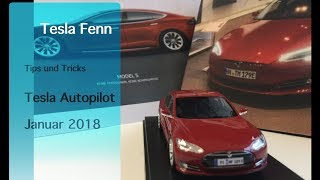 Tesla Autopilot Test Januar 2018 [upl. by Galer]