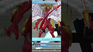 Showcase Digimon and Skill Examon X  Digimon Story Cyber Sleuth [upl. by Naesed]