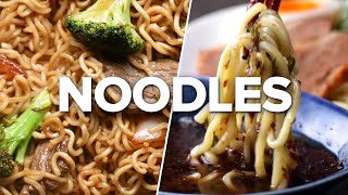 5 Tasty Noodle Recipes [upl. by Llewkcor164]