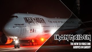 Iron Maidens Ed Force One  first arrival [upl. by Hashum]