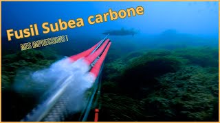 Test Subea SPF 900  Le fusil harpon en CARBONE made by Decathlon [upl. by Piegari598]