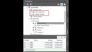 Finish Strong Friday Import Local Coordinate Survey Data into Known Control Points [upl. by Laemsi]