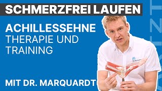 So wirst du Schmerzen in der Achillessehne los  SCHMERZFREI LAUFEN MIT DR MARQUARDT  ARTZT [upl. by Stanfield]