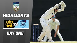 Western Australia v NSW  Sheffield Shield 202324  Day 1 [upl. by Barhos]