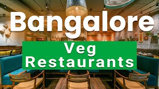 Top 9 legendary BENGALURU FOOD places  Must visit in Bangalore MTR CTR Vidyarthi Bhavan amp more [upl. by Eirellav]