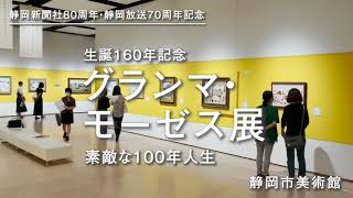 【グランマ・モーゼス展】70代から画家の道へ。静岡市美術館2021年 [upl. by Yelnoc]