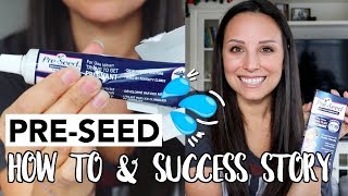 PRESEED REVIEW amp HOW TO 💦 PRESEED SUCCESS STORY  TTC TIPS [upl. by Eipper987]