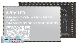 MYIR MYCYM62X SystemOnModule SOM Based on TI AM62X Processor Review [upl. by Hsetirp821]