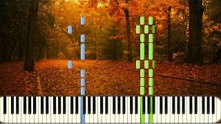 AVivaldi  Autumn I Allegro Piano Synthesia [upl. by Kos]