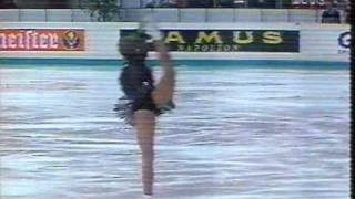 Evelyn Grossmann European Figure Skating Championship 1990 [upl. by Sille824]